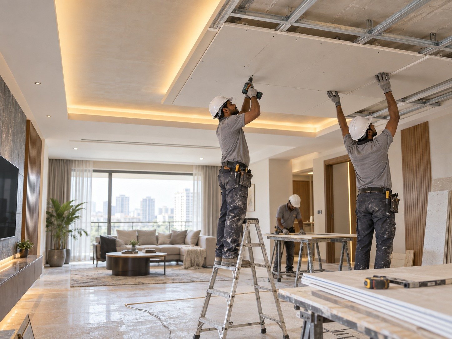 False Ceiling and POP Work