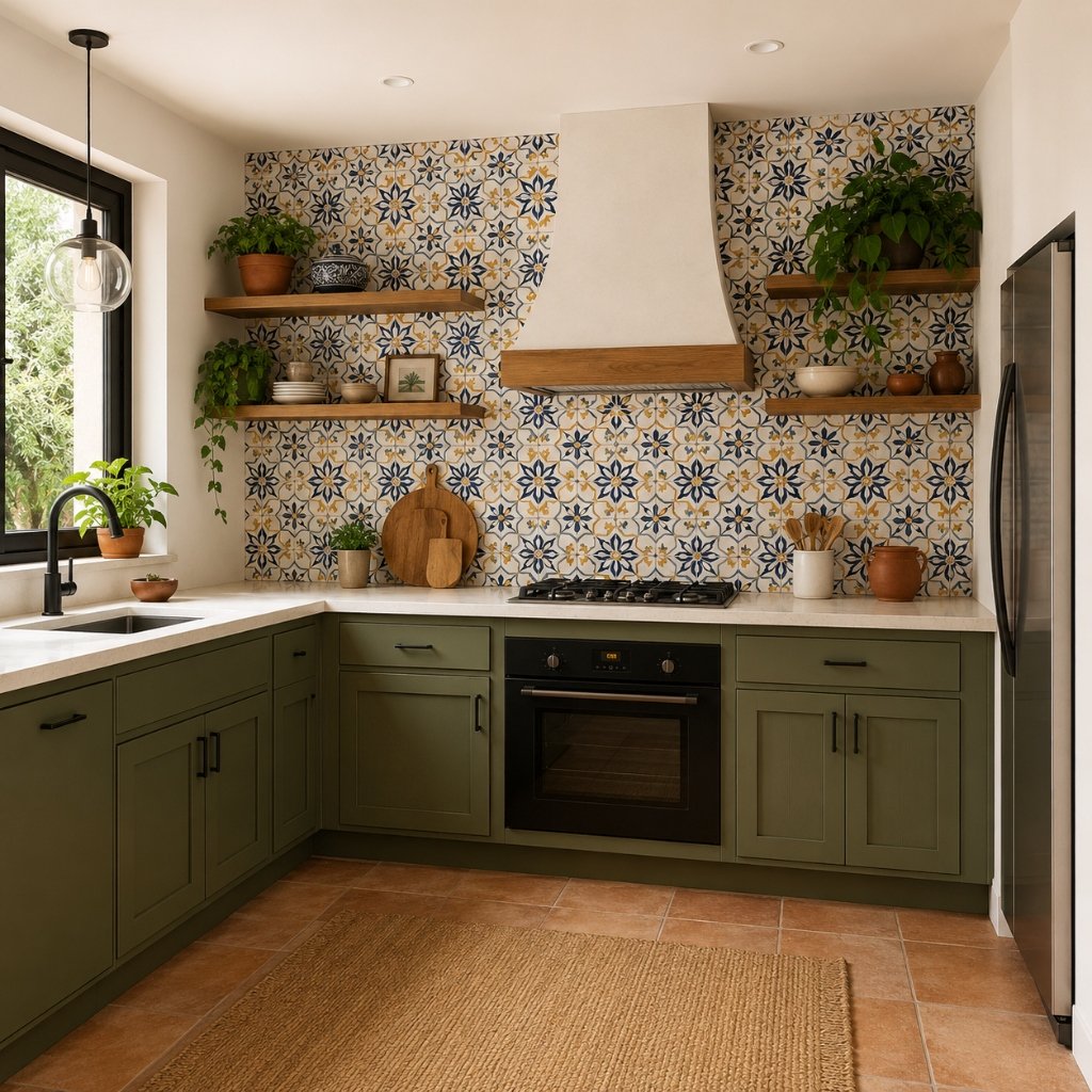 Tuscan Olive & Mediterranean Talavera Suite