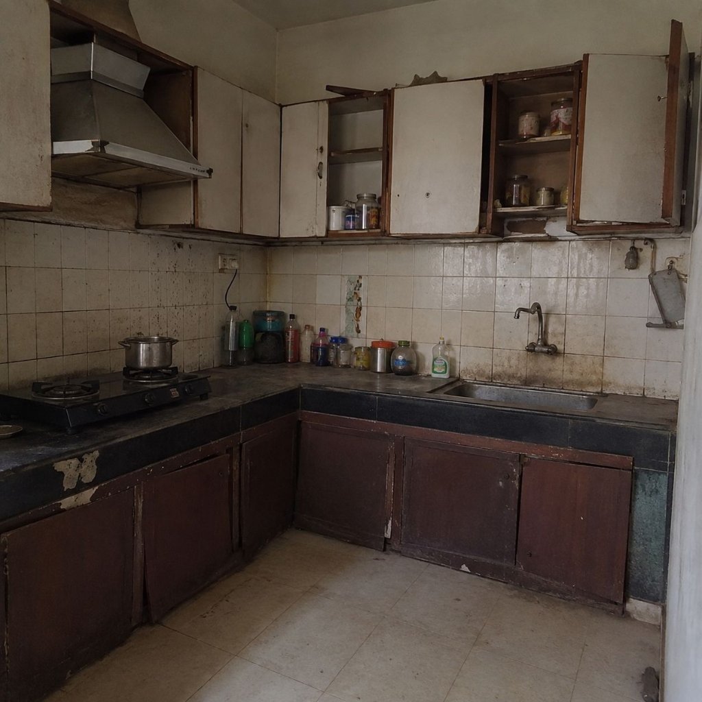 Kitchen Before Renovation